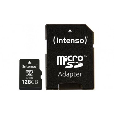 MEMORY MICRO SDXC 128GB C10/W/ADAPTER 3433491 INTENSO