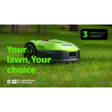 GRASS LAWN MOWER ROBOT/900M2 S900G ORBEX