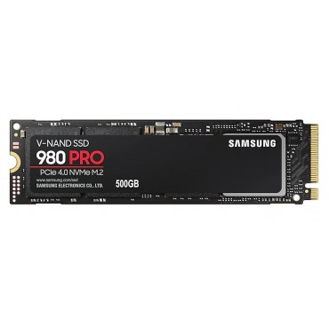 SSD|SAMSUNG|980 Pro|500GB|M.2|NVMe|Write speed 5000 MBytes/sec|Read speed 6900 MBytes/sec|2.38mm|MTBF 1500000 hours|MZ-V8P500BW