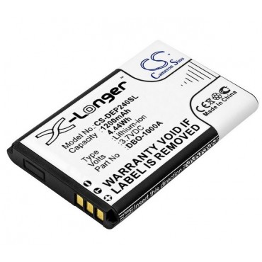 Aku DORO telefonile 3,7V 1200mAh Li-ion (analoog)