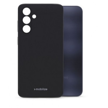 Samsung A26 5G silikoon tagakaas, matt must
