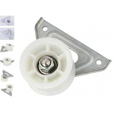 Kuivati tugiratas ja kinnitus 488000728616  WHIRLPOOL/INDESIT ja tesitele mudelitele 