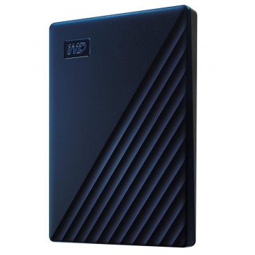 External HDD|WESTERN DIGITAL|My Passport for Mac|WDBA2F0050BBL-WESN|5TB|USB-C|USB 3.2|Colour Midnight Blue|WDBA2F0050BBL-WESN