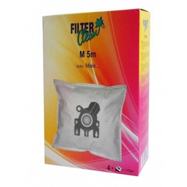 M5/6/8M FL0014-K Tolmukotid 4tk + 1 filter tolmuimejale Miele