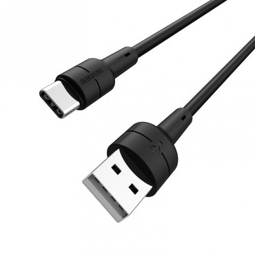 USB cable Borofone BX30 Type-C 1m silicone black