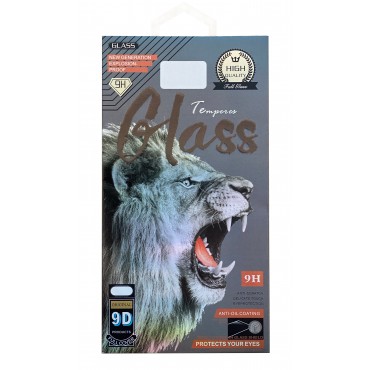 Tempered glass 9D Full Glue Samsung A105 A10 black