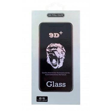 Tempered glass 9D Gorilla Apple iPhone 6/6S black