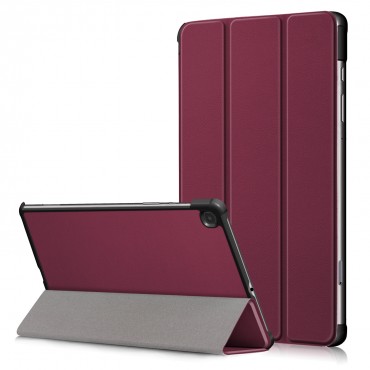 Case Reach Smart Leather Samsung P610/P615/P613/P619/P620/P625 Tab S6 Lite 10.4 bordo