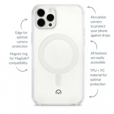 GOOGLE PIXEL 9 PRO XL Magsafe silikoon tagakaas, läbipaistev