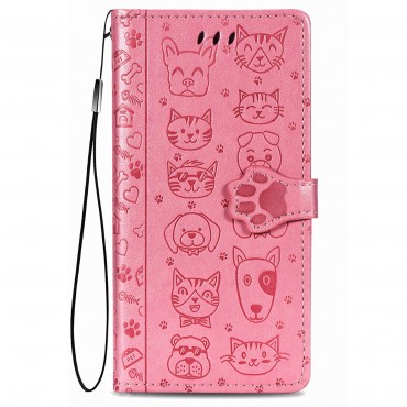 Case Cat-Dog Samsung A725 A72 rose