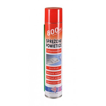 Compressed air - flammable 800 ml.