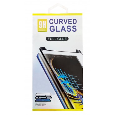 Tempered glass 9D Curved Full Glue Samsung S906 S22 Plus 5G black