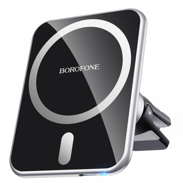 Car charger-holder Borofone BH43 Xperience Magsafe 15W magnetic ,black