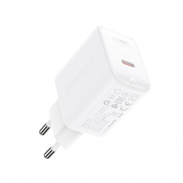 Charger Acefast A21 30W GaN USB-C white
