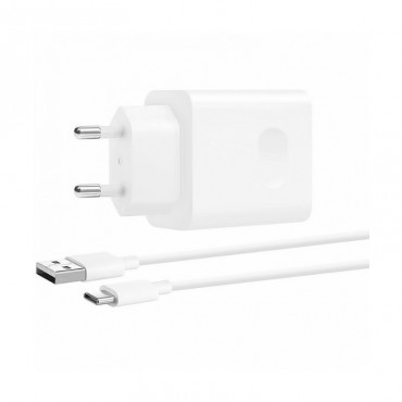 Charger Huawei CP404B SuperCharge 22.5W USB-A + USB-A to USB-C cable 1.0m white
