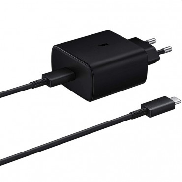 Charger Samsung EP-TA845 45W + Type-C cable black