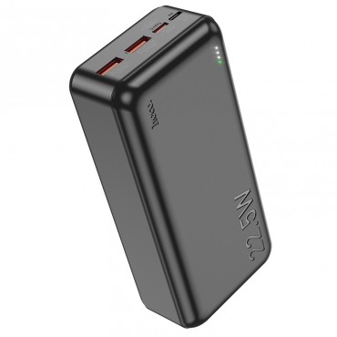 External battery Power Bank Hoco J101B PD 20W+Quick Charge 3.0 22.5W 30000mAh black