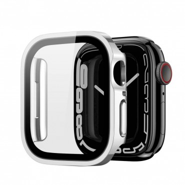 Tempered glass case Dux Ducis Hamo Apple Watch 41mm silver
