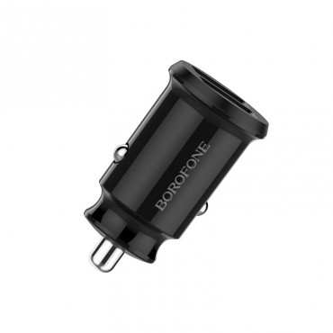 Car charger Borofone BZ8 MaxRide Dual Port black