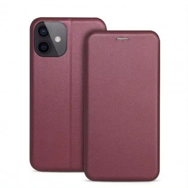 Case Book Elegance Xiaomi Redmi Note 12 Pro 4G wine red