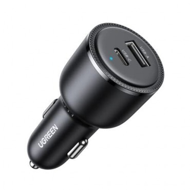 Car charger Ugreen CD239 USB-C/USB-A 63W black