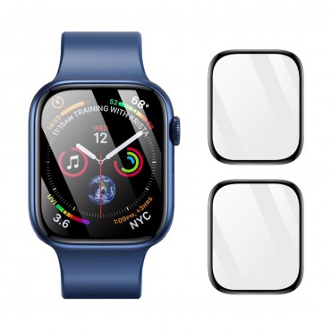 Tempered glass Dux Ducis Pmma (2Pack) Apple Watch 41mm black