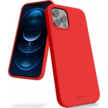 Case Mercury Silicone Case Samsung A155 A15 4G/A156 A15 5G red