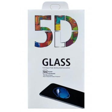 Tempered glass 5D Full Glue Xiaomi Poco X6 Pro 5G black