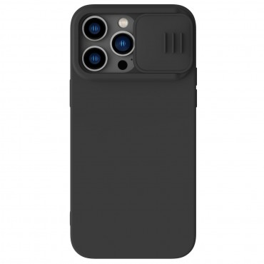 Case Nillkin CamShield Silky Silicone Apple iPhone 15 Plus black