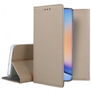Case Smart Magnet Samsung A556 A55 5G gold