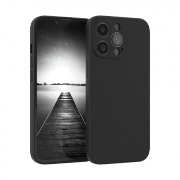 Case Liquid Silicone 1.5mm Apple iPhone 16e black