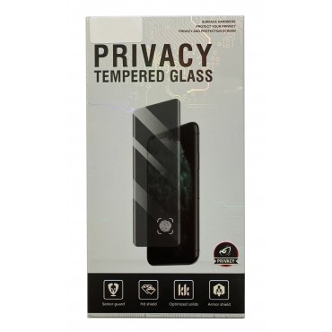 Tempered glass Full Privacy Samsung A165 A16 4G/A166 A16 5G black