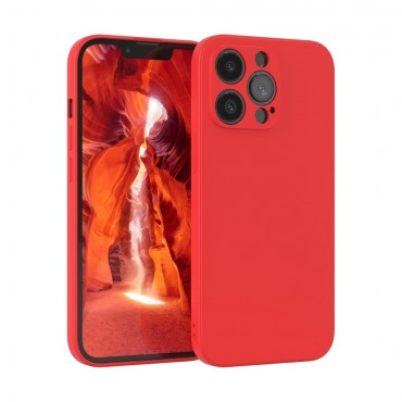 Case Liquid Silicone 1.5mm Xiaomi Redmi Note 14 Pro+ 5G red