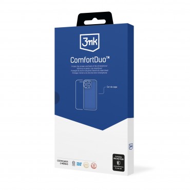 Case and protective glass set 3mk ComfortDuo Clear Samsung S928 S24 Ultra