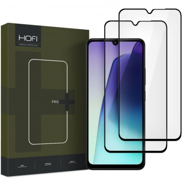 Kaitseklaas Hofi  Xiaomi Redmi 14C / Poco C75, must, 2tk 