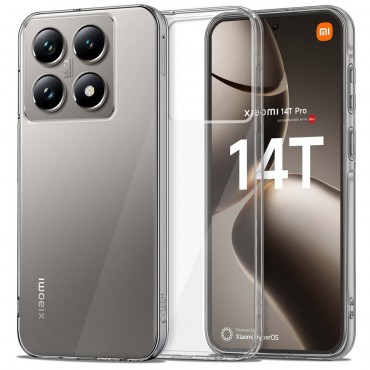Mobiili tagakaas Tech-Protect Flexair Hybrid Xiaomi 14T Pro clear
