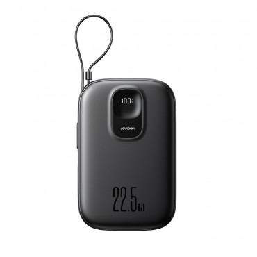External battery Power Bank Joyroom JR-PBF18 22.5W with Lightning cable 10000mAh black