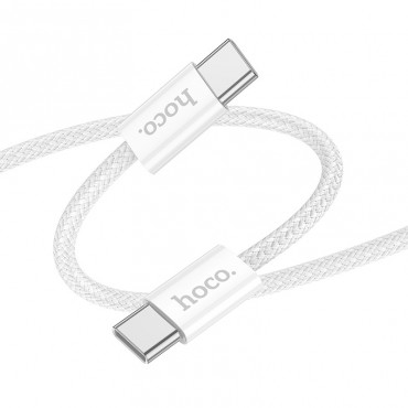 USB cable Hoco X104 60W USB-C to USB-C 2.0m white