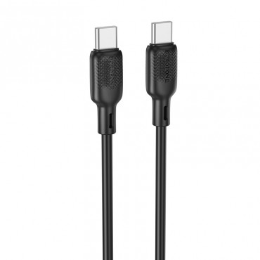 USB cable Borofone BX113 60W USB-C to USB-C 2.0m black