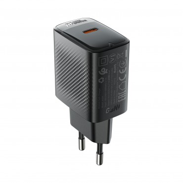 Charger Acefast A104 25W GaN USB-C black