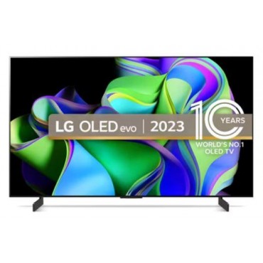 TV Set|LG|42"|OLED/4K/Smart|3840x2160|Wireless LAN|Bluetooth|webOS|OLED42C34LA