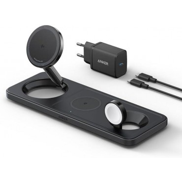 MOBILE CHARGER MAGGO PAD 15W/BL MAGNETIC WL B25M1311 ANKER
