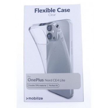 ONEPLUS NORD CE4 LITE silikoonümbris, läbipaistev