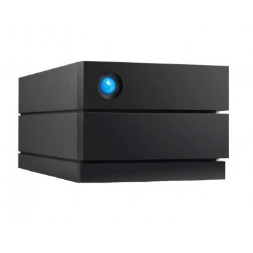 External HDD|LACIE|2big RAID|16TB|USB 3.1|Drives 2|Black|STHJ16000800