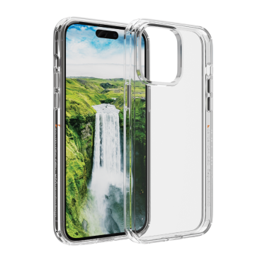 Apple iPhone 15 Pro Max Iceland Ultra D3O Clear Case by Dbramante1928 Transparent