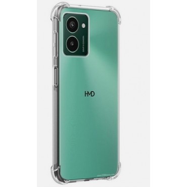 HMD Pulse Pro mobiili silikoon tagakaas, läbipaistev