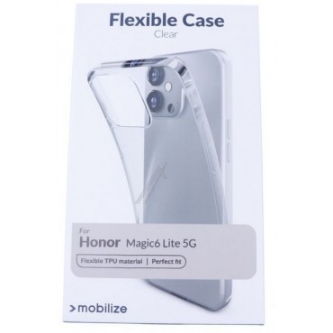 HONOR MAGIC 6 LITE silikoonümbris, läbipaistev