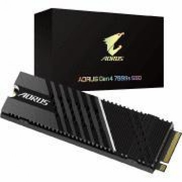 SSD|GIGABYTE|AORUS|2TB|M.2|PCIE|TLC|Write speed 6850 MBytes/sec|Read speed 7000 MBytes/sec|TBW 1400 TB|MTBF 1600000 hours|GP-AG70S2TB