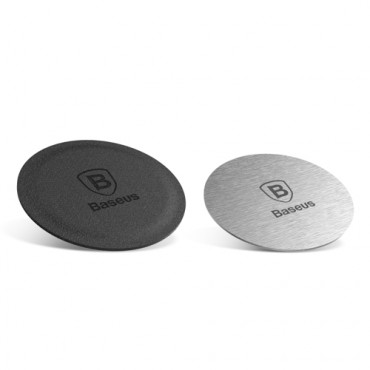 Baseus Metallplaat magnetiliste autohoidikute jaoks / Baseus Magnet Iron Suit 2 self-adhesive metal plates for magnetic car holders 