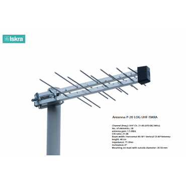 eSTAR P-20F  LOG 21-69 ISKRA Black